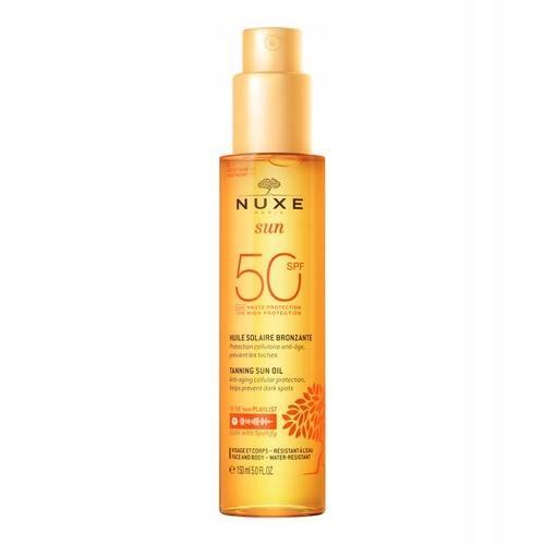  Nuxe Sun 50 SPF Sunscreen Oil 150ml