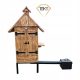  TOKO wood smokehouse Garden smokehouse full set