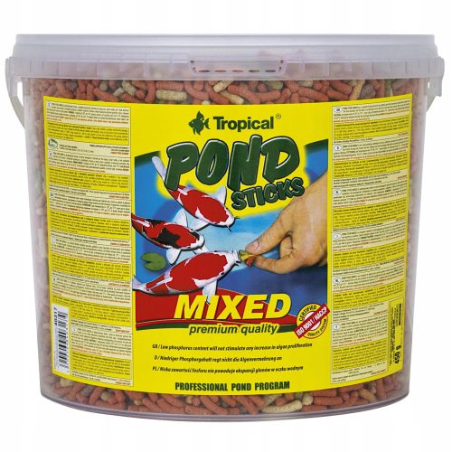  Tropical Pond Sticks Mixed Fish Food 5 l 430 g