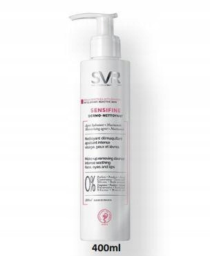 SVR Sensifine Soothing Cleansing Cream-Gel 400ml - Gentle Makeup Remover