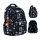 Kite K24-903L-3 Stylish Black and White Youth School Backpack