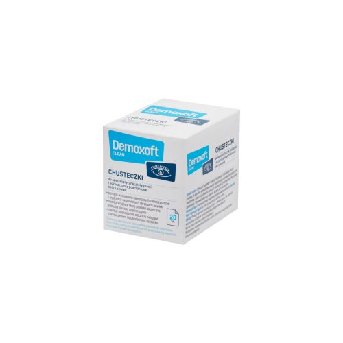 Demoxoft Clean Eyelid Cleansing Wipes - 20 Pack