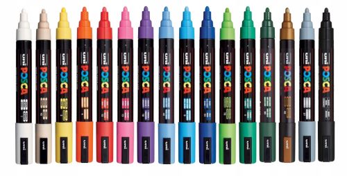  Posca Markers 16 pcs.