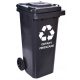 Container, bucket, plastic container Gockowiak 120l black