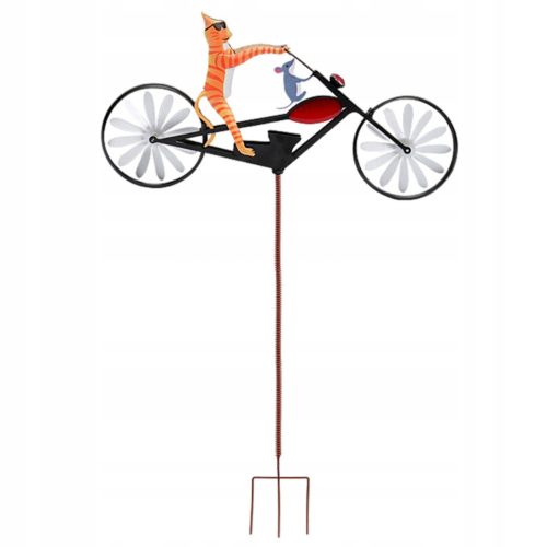  Animal Metal Wind Whirlwind, Iron Animal Windmill, Cat Shape