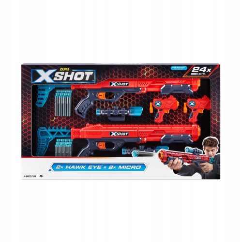  X-Shot Doppelwerfer-Set