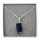  SILVER NECKLACE NATURAL STONE BLACK TOURMALINE PROTECTION SILVER 925