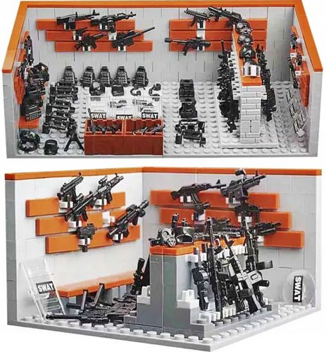  WEAPON SET BLISTER WEAPON DL FIGURES BLOCKS MILITARY