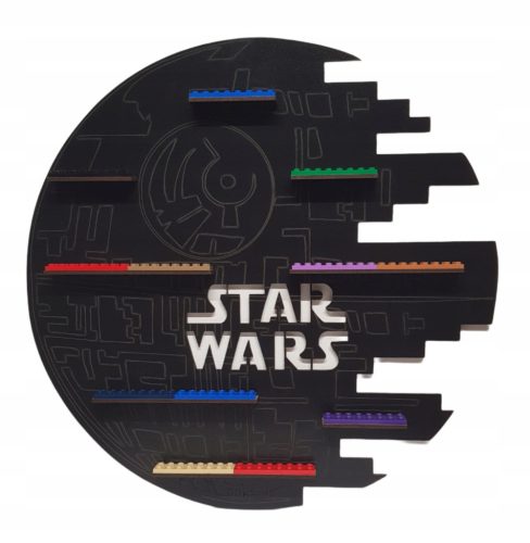  Étagère pour blocs STAR WARS SHIP DEATH STAR POUR personnes, figurines Lego