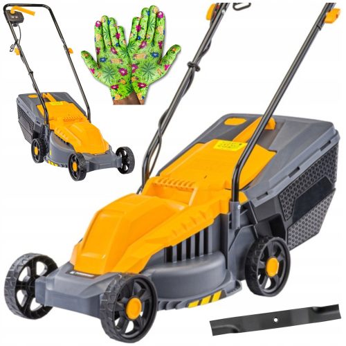  Electric lawn mower Powermat 2200 W, 30 l + Procera gloves, size 8