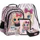  Derform school backpack with multiple compartments, multicolored