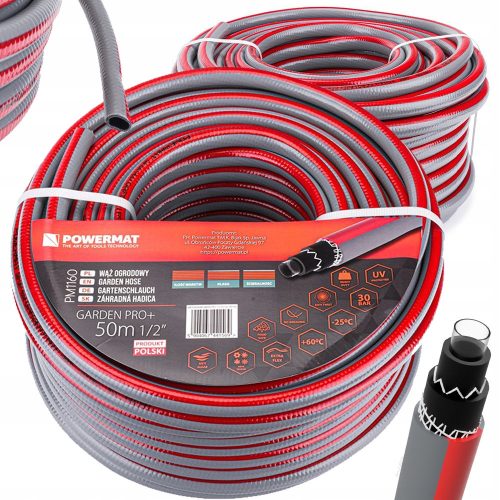  Garden water hose 1/2'' 50m 6 layers 30 bar