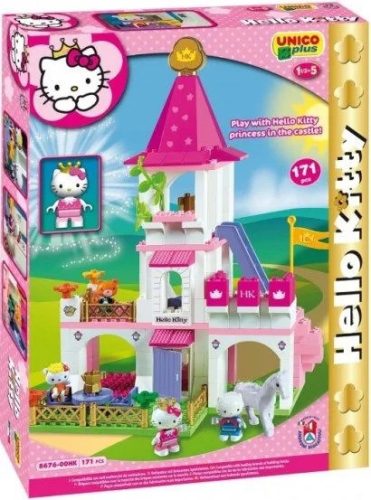  Hello Kitty Princess Castle 171 pieces UNICO 8676