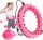  Hula hoop with studs Nela-Styl 50 cm pink