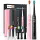  2x SONIC D7 FAIRYWILL TOOTHBRUSH + 8 HEADS + 2x CASE