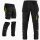 WORK PANTS TO THE CABIN 2IN1 SHORT ZEUS BLACK RIP STOP CARGO PANTS 52