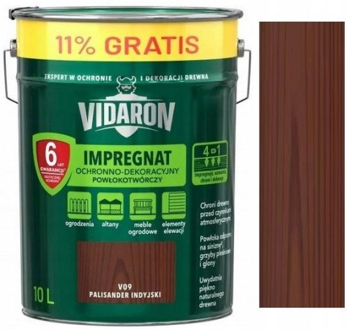  VIDARON Impregnation 9L+11% INDIAN ROSEANDER