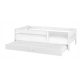  SIMPLE DOUBLE BABY BOO children's bed 160x80 SMOOTH WHITE