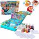  AQUA GELZ LARGE CREATIVE SET LAGUNA 12 COLOR GELS 3D FIGURES + ACCESSORIES.