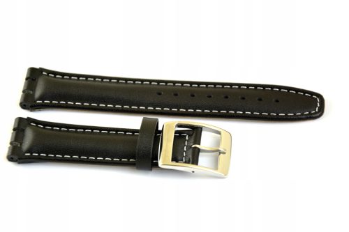  ''SWATCH'' STRAP REPLACEMENT FOR WATCH 19mm. LEATHER. LONG