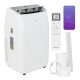  Warmtec KP46W 4600 W portable air conditioner, white