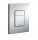  Grohe Skate silver toilet flush button