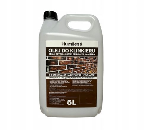 OIL FOR CLINKER, BRICK, STONE, ROOF TILES, CONCRETE, CUBES. IMPREGNATION 5L