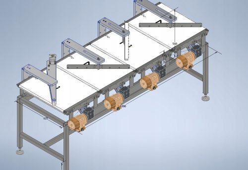 Design, construction and construction of line machines