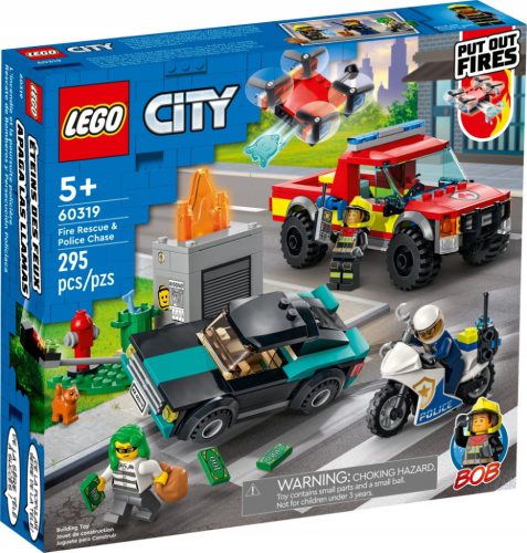  LEGO City 4208 Off-Road Fire Truck 243 pieces.