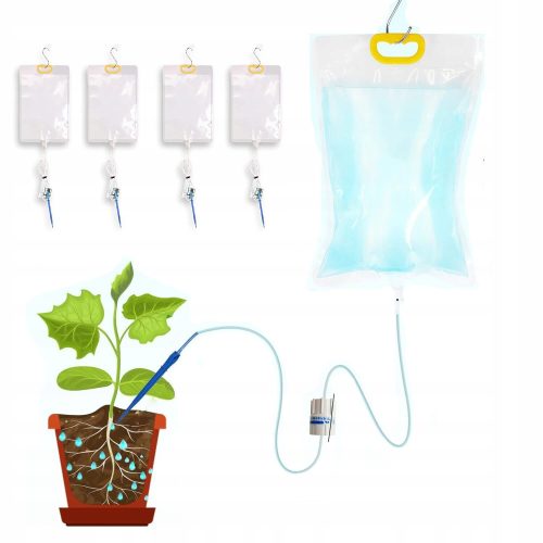  IRRIGATION BAG INFUSION DEVICE WATER DRIPPER 3.5L 4 pcs