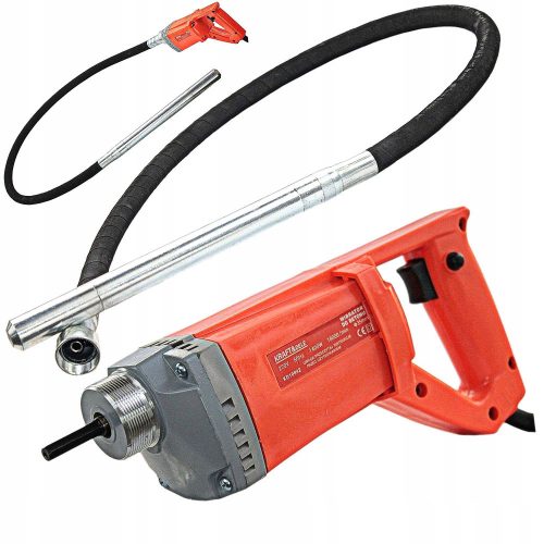 Kraft&Dele concrete vibrator 1400 W 18000 rpm + concrete vibrator for KD10842 vibrator 38 mm 2 m