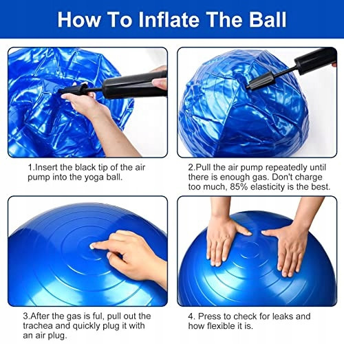  Gymnastics ball flintronic 55/65cm