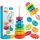  TWISTED PYRAMID MONTESSORI RAINBOW TOWER EDUCATIONAL THE BIGGEST XXL 41 CM