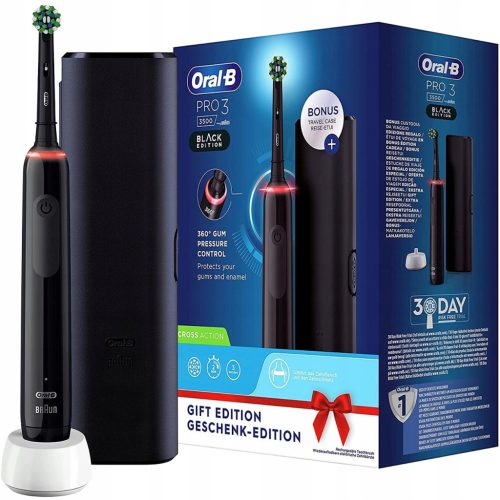  ORAL-B PRO 3 3500 Electric Toothbrush, black