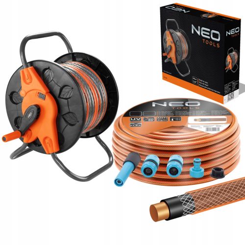  NEO 4-LAYER GARDEN HOSE 20BAR 1/2'' 30M ECO + Stand-Garden Hose 60m 1/2 Hose NEO 15-791