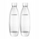  SodaStream Fuse bottles for carbonator white 1L 2 pieces