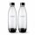  SodaStream Fuse carbonator bottle set black 1 l 2 pcs.