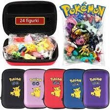  CASE + 24 mini pokemon figures Box Set with pikachu figures