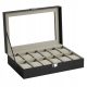  Box Organizer Case for 12 Watches Watch Case