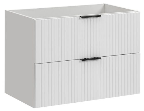  ADEL Matt white hanging washbasin cabinet
