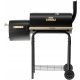  LUND GARDEN CHARCOAL GRILL WITH SMOKER GRID 60X30CM