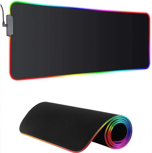  LARGE RGB GAMING MOUSE PAD, MAT WITH LED BACKLIGHT