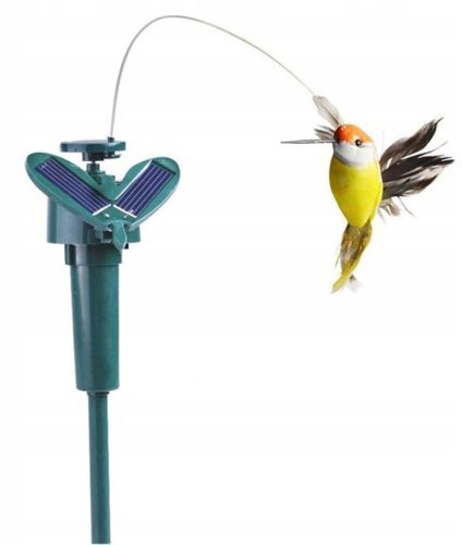  Funny solar toy flying hummingbird Zasi