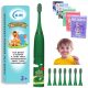  Green Frog Sonic Toothbrush, 8 Tips + FREE