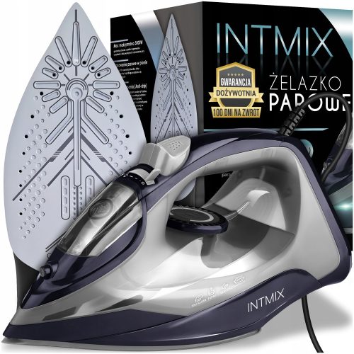  Intmix Exclusive Edition Iron, Ceramic Steam Iron 9in1, 2600 W + Water Tank for the Iron