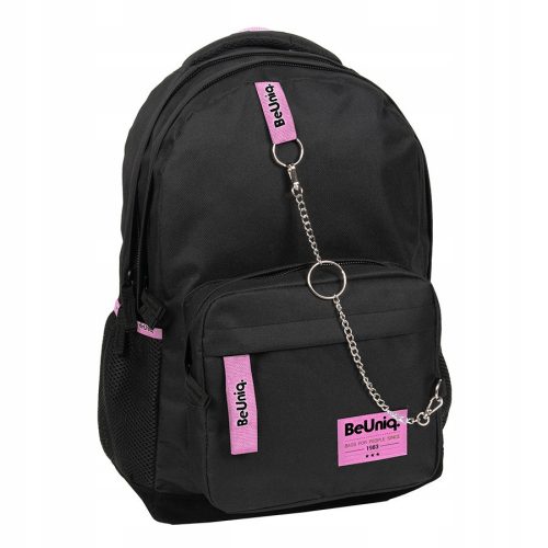  Beuniq black-pink youth school backpack