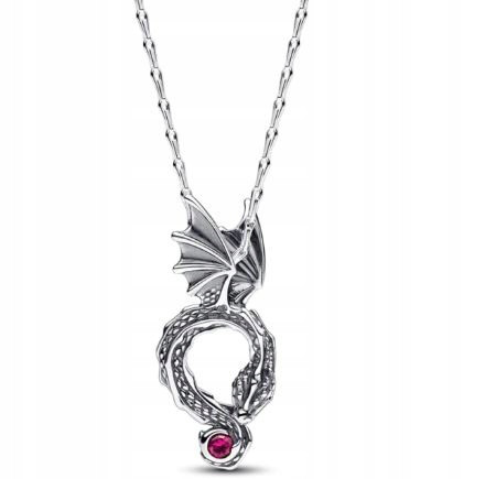  Chain necklace with pendant game of thrones dragon dragons silver 925