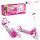  Barbie Two-Wheeled Foldable Scooter, Pink Stamp