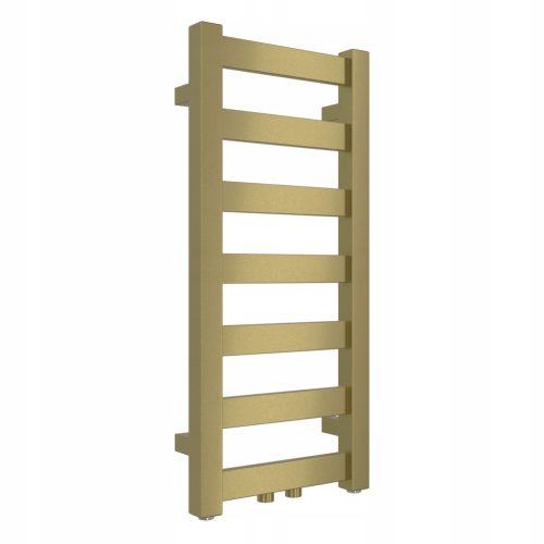  Bathroom radiator Hati HT-672x300-D50-Z olive gold