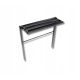 Folding metal cemetery bench – LM001, POLISH MANUFACTURER